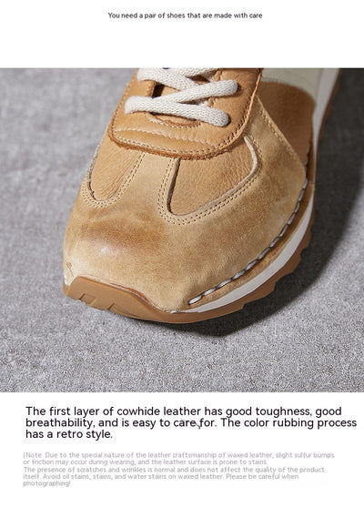 Zapatilla Retro Clásica de Cuero Genuino - Image 12