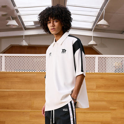 Polo Shirt Estilo Americano con Solapa - Camiseta para Hombre - Image 14