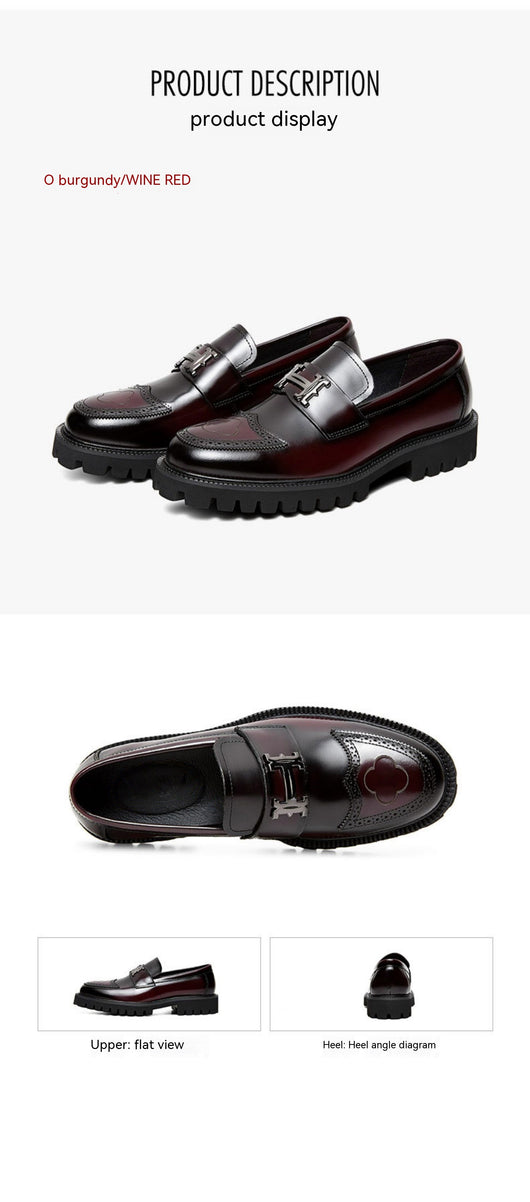 Zapatos de Cuero Artesanal con Detalles Texturizados para Hombre - Image 23