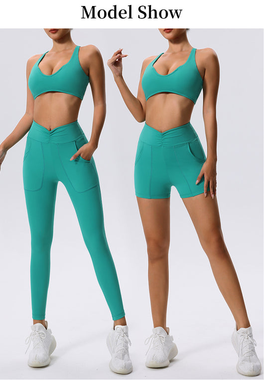 Shorts Deportivos Ajustados de Secado Rápido para Yoga y Running - Image 32