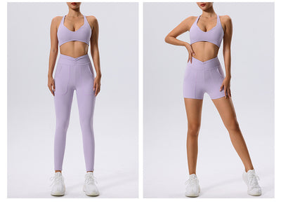 Shorts Deportivos Ajustados de Secado Rápido para Yoga y Running - Image 34