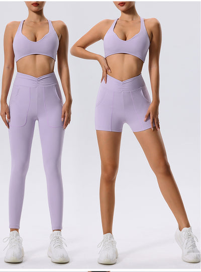 Shorts Deportivos Ajustados de Secado Rápido para Yoga y Running - Image 48
