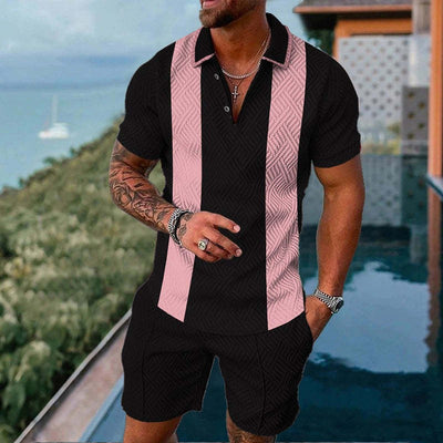 Traje Casual con Cierre de Manga Corta - Image 21