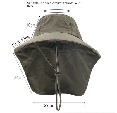 Gorra de Protección Solar Ventilada Unisex para Actividades Outdoor - Image 38