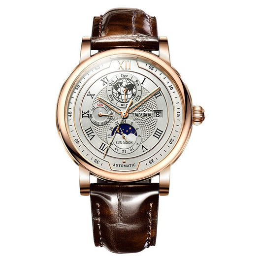 Reloj Automático Fases Lunares Resistente al Agua para Hombre - Image 12