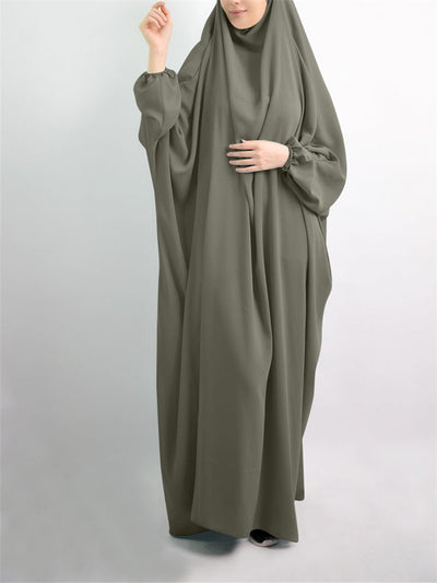 Bata Oversized con Mangas Murciélago - Diseño Elegante Talla Grande - Image 15