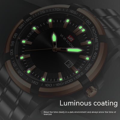 Reloj Deportivo de Acero Inoxidable con Esfera Luminosa - Image 42