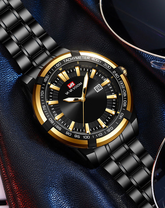 Reloj Deportivo de Acero Inoxidable con Esfera Luminosa - Image 55