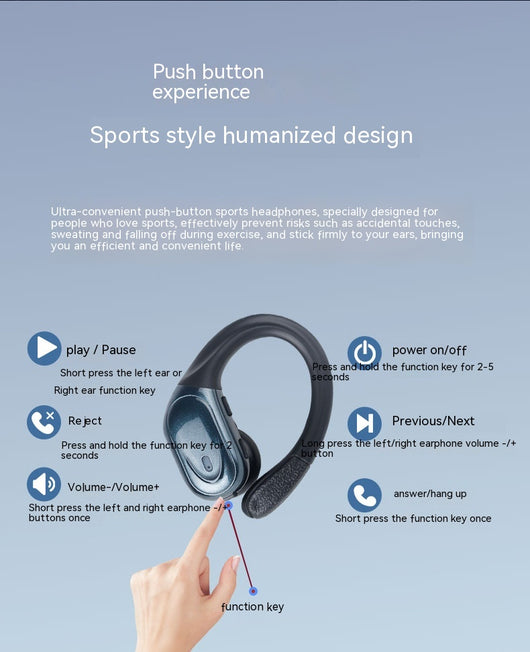 Auriculares Inalámbricos Deportivos con Cancelación de Ruido - Image 10
