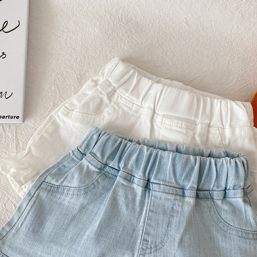 Shorts Denim con Personalidad para Niñas - Image 28