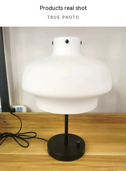 Lámpara de Mesita Nórdica en Vidrio para Dormitorio Acogedor - Image 17