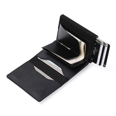 Cartera Automática de Cuero PU con Pinza Magnética - Portatarjetas Ejecutivo - Image 22