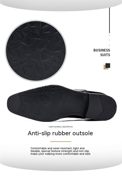 Zapatos Formales de Cuero para Hombre - Diseño Moderno Ligero y Elegante - Image 15