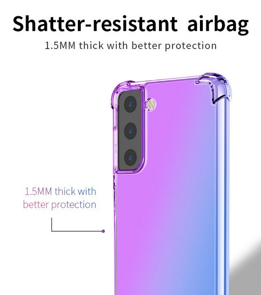 Funda Protectora para Celular con Esquinas Reforzadas y Diseño Degradado - Image 11