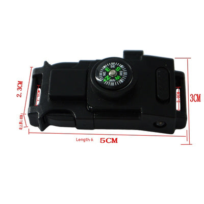 Reloj de Supervivencia Multifuncional LED Impermeable con Cordón Paracaídas - Image 27