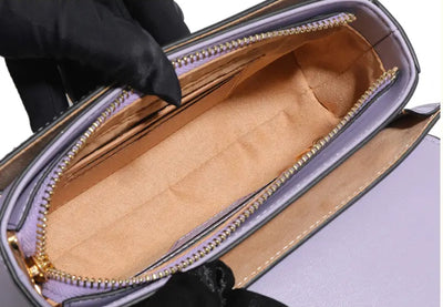 Bolso de Bambú para Dama con Detalles de Cuero Bordado - Image 12