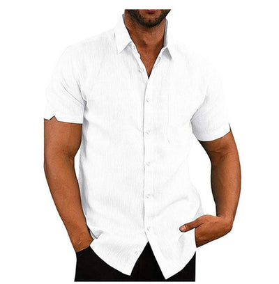 Camiseta Básica Suelta para Hombre - Manga Corta Verano - Image 10