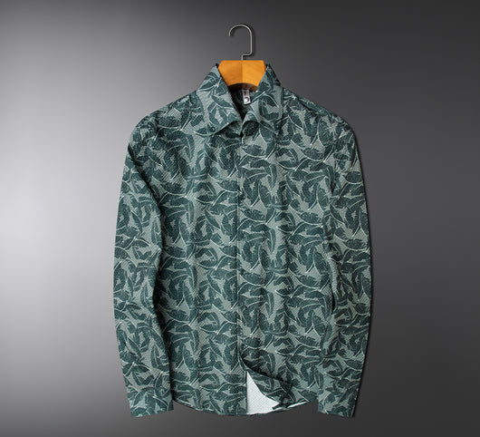 Camisa Hawaiana Casual de Manga Larga Ligera para Hombre - Image 21