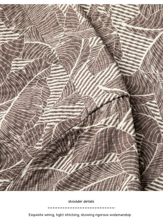 Camisa Hawaiana Casual de Manga Larga Ligera para Hombre - Image 25