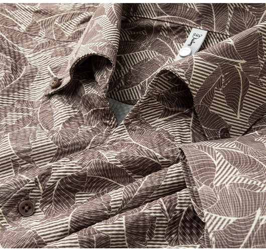 Camisa Hawaiana Casual de Manga Larga Ligera para Hombre - Image 29