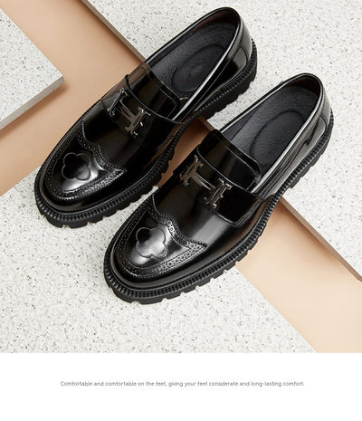 Zapatos de Cuero Artesanal con Detalles Texturizados para Hombre - Image 32