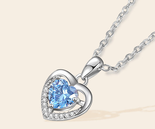 Collar Corazón de Plata 925 con Cristales Brillantes - Joya Personalizada Lujo para Mujer - Image 11