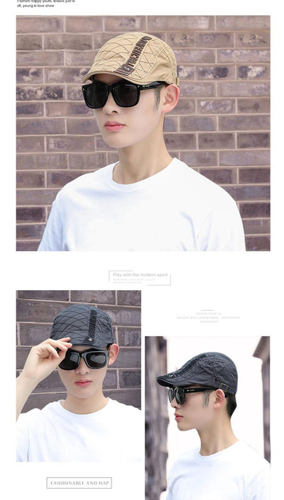 Gorra de Protección Solar Otoño Invierno para Hombre con Visera - Image 18