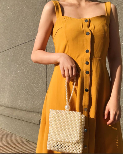 Bolso Bandolera Tejido Artesanal con Cuentas - Estilo Retro Viral - Image 21