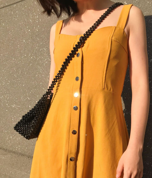 Bolso Bandolera Tejido Artesanal con Cuentas - Estilo Retro Viral - Image 23