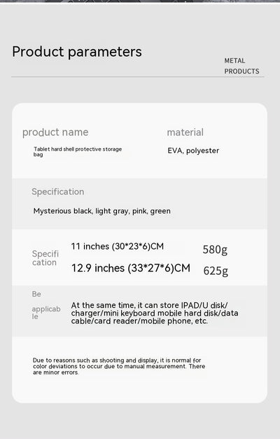 Funda Protectora Rígida para iPad - Maletín de Transporte Seguro - Image 7