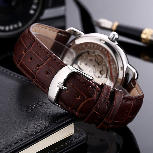 Reloj Automático para Hombre con Números Romanos y Resistencia al Agua - Image 11