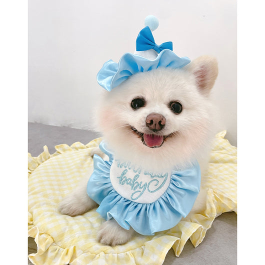 Pañuelo Fiesta Cumpleaños Perro y Gato - Babero Bandana Mascota con Diseño Joyero - Image 51