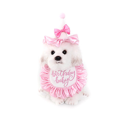 Pañuelo Fiesta Cumpleaños Perro y Gato - Babero Bandana Mascota con Diseño Joyero - Image 54