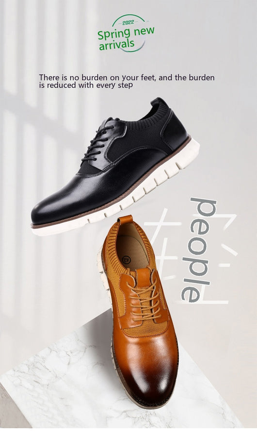 Zapatos Casuales Tejidos Voladores para Hombre - Primavera y Verano - Image 9