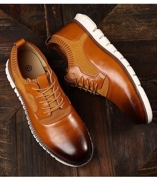 Zapatos Casuales Tejidos Voladores para Hombre - Primavera y Verano - Image 10