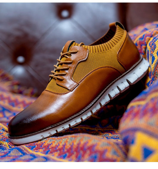 Zapatos Casuales Tejidos Voladores para Hombre - Primavera y Verano - Image 12