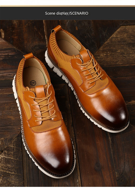 Zapatos Casuales Tejidos Voladores para Hombre - Primavera y Verano - Image 13