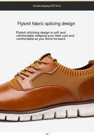 Zapatos Casuales Tejidos Voladores para Hombre - Primavera y Verano - Image 16