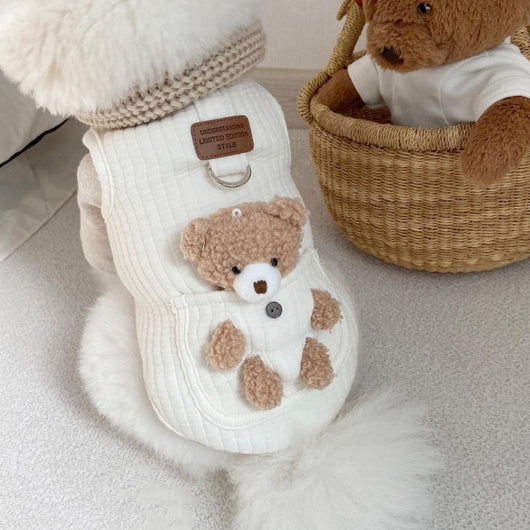 Chaleco de Algodón para Perros con Anilla de Tracción - Image 10