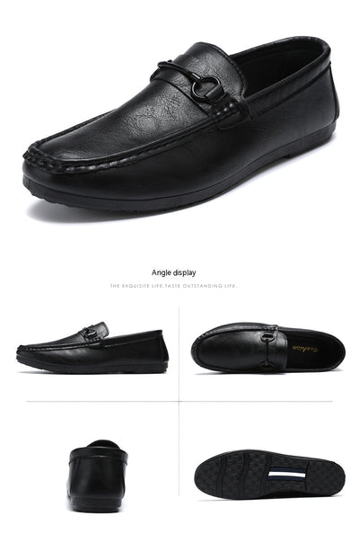 Zapatos Casuales para Hombre en Cuero Sintético Liso - Image 9