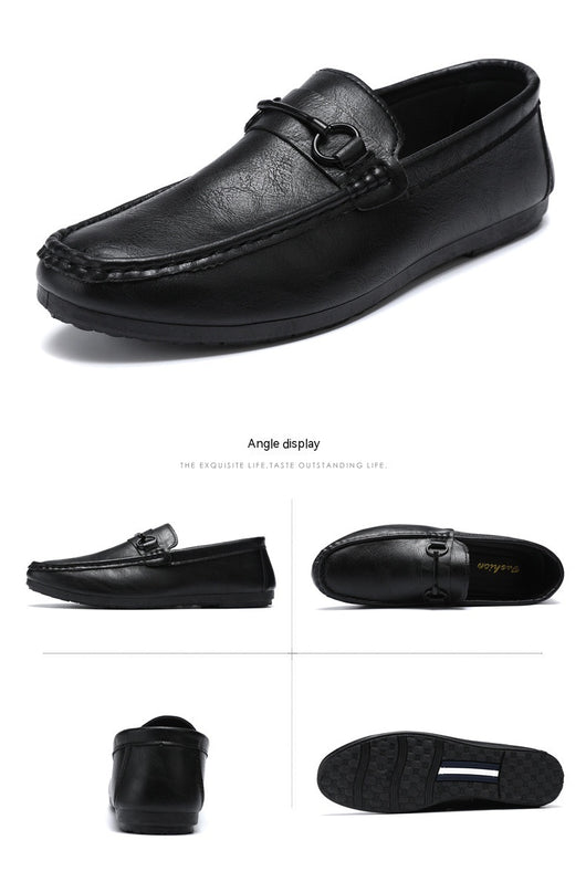 Zapatos Casuales para Hombre en Cuero Sintético Liso - Image 9