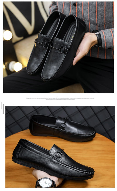Zapatos Casuales para Hombre en Cuero Sintético Liso - Image 10