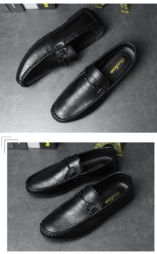 Zapatos Casuales para Hombre en Cuero Sintético Liso - Image 13
