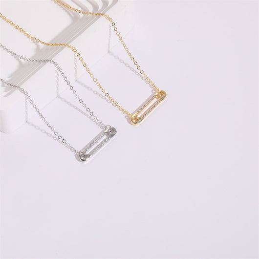 Dije de Circón con Clip Personalizado en Oro 14k - Collar Versátil - Image 18