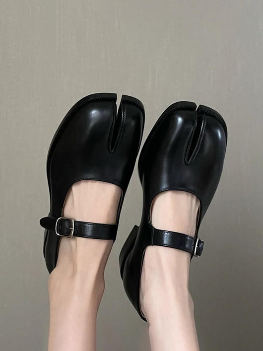Zapatos de Cuero con Tacón Medio para Mujer - Diseño Clásico y Versátil - Image 14