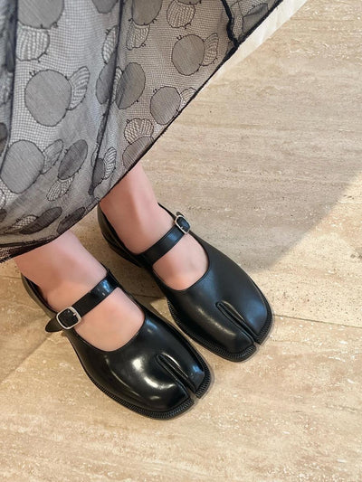 Zapatos de Cuero con Tacón Medio para Mujer - Diseño Clásico y Versátil - Image 18