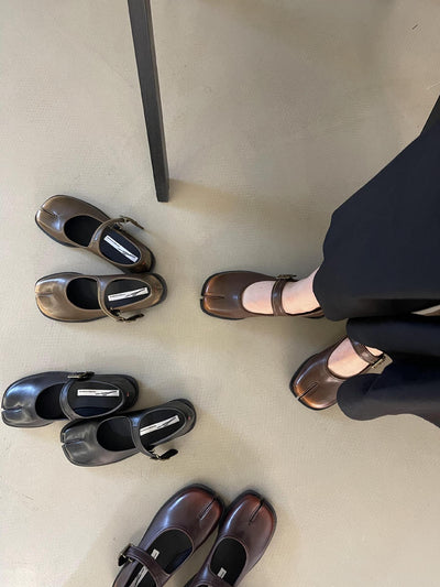 Zapatos de Cuero con Tacón Medio para Mujer - Diseño Clásico y Versátil - Image 20