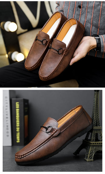 Zapatos Casuales para Hombre en Cuero Sintético Liso - Image 22