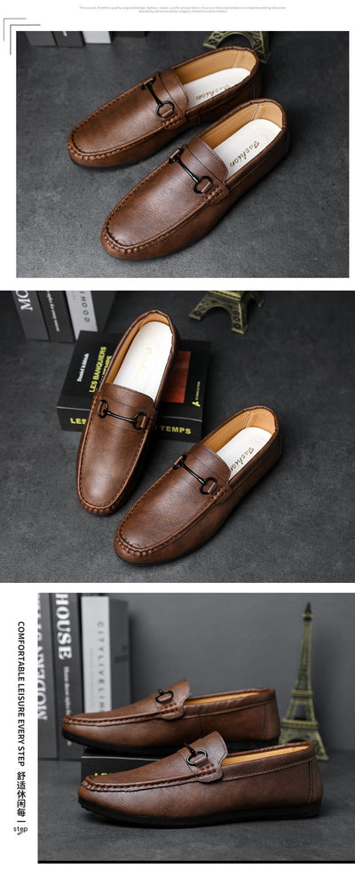 Zapatos Casuales para Hombre en Cuero Sintético Liso - Image 27