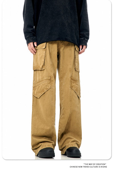 Pantalones Anchos de Tiro Alto en PU para Mujer - Diseño Moderno y Versátil - Image 29